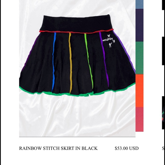 Omighty Rainbow Stitch Skirt Set - Picture 3 of 3